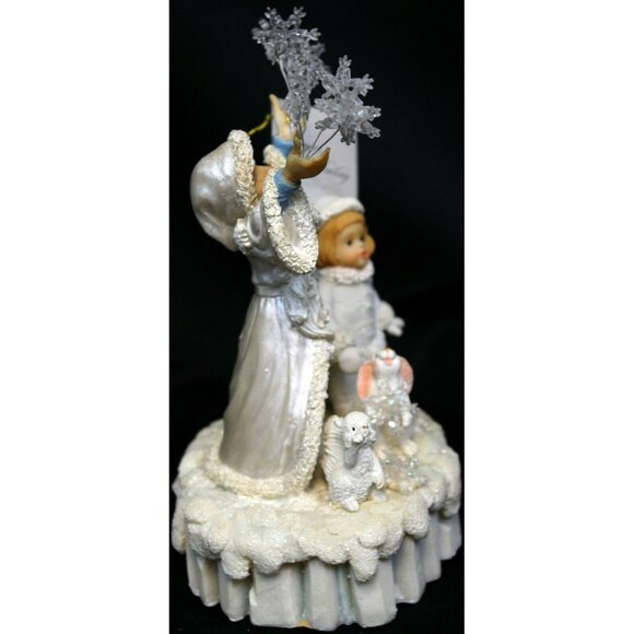 Christmas Around the World Old Man Winter Let it Snow Drop Child Snowflakes - Picture 2 of 12